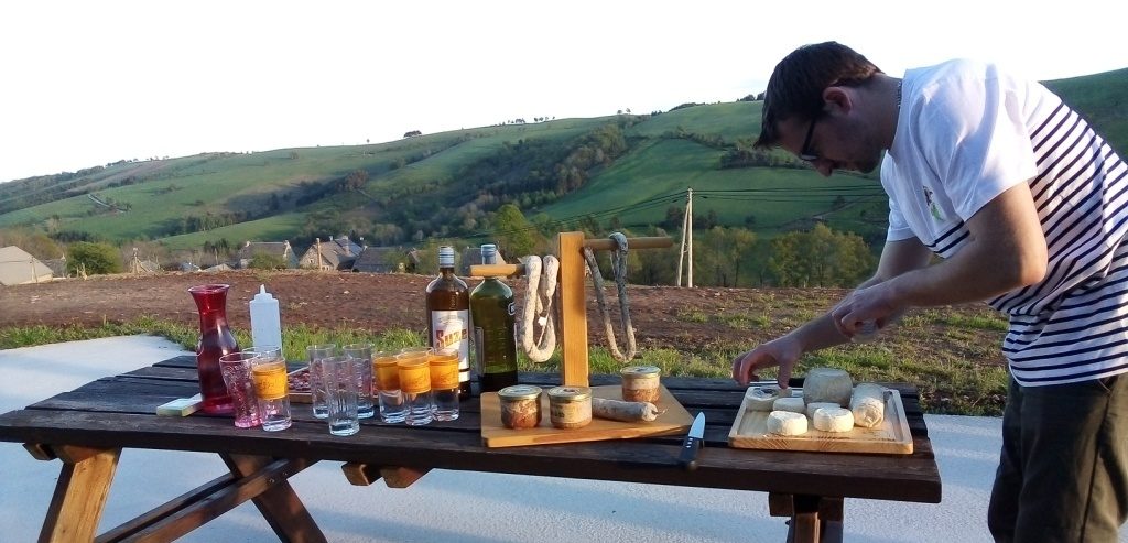 séjour à la ferme aubrac